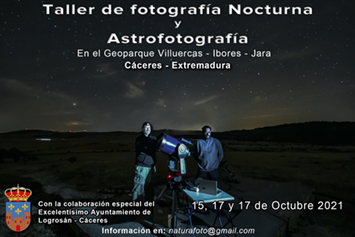 Taller de Fotografía de paisajes nocturnos - Geoparque de las Villuercas Ibores Jara